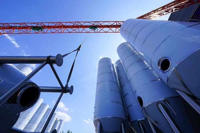 天泰<a href=http://www.injinghong.cn/ target=_blank class=infotextkey>啤酒設備</a>室外發酵罐